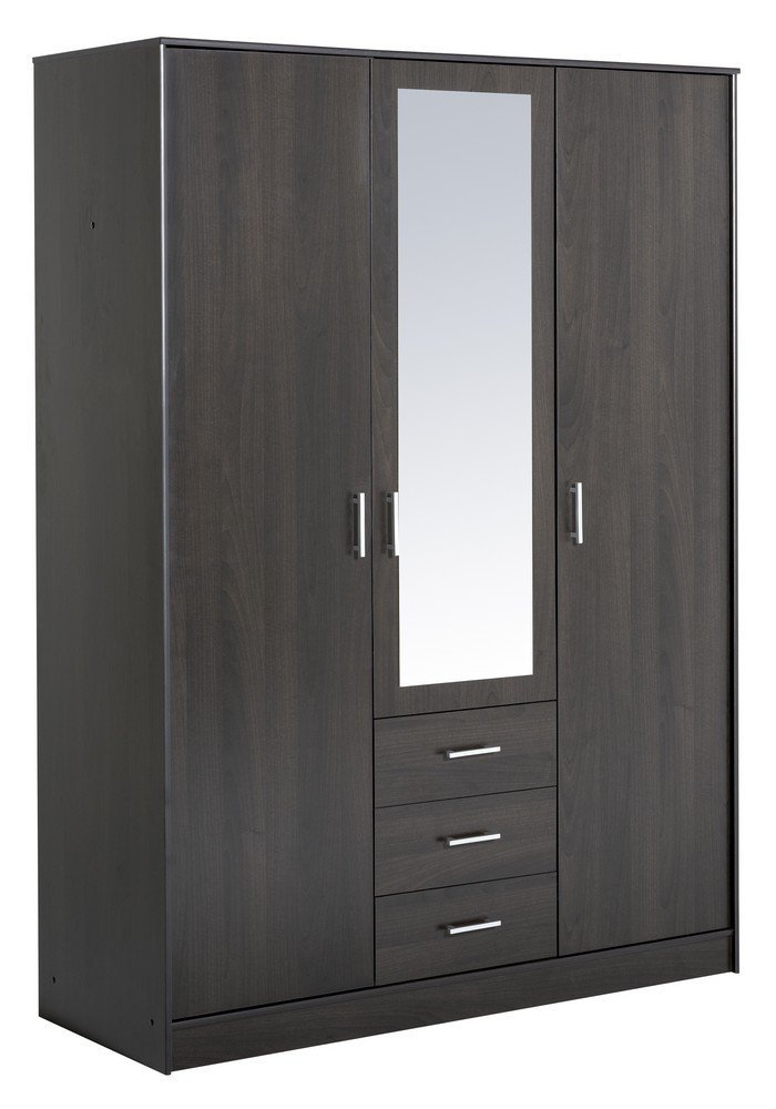 armoire chambre noir laque