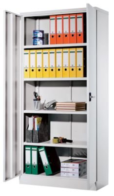 armoire de bureau blanc laque