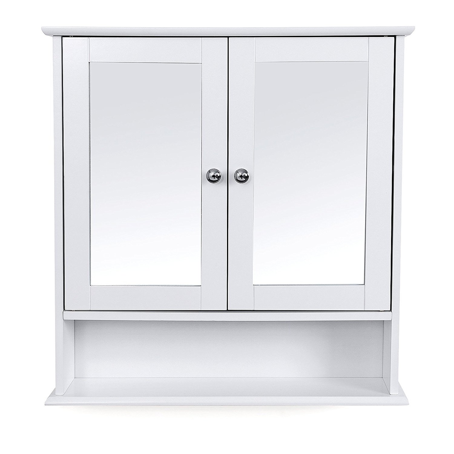 armoire salle de bain blanc