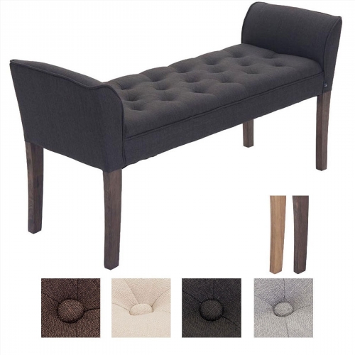 banc de lit capitonne