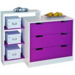 image d une commode pour enfant rose