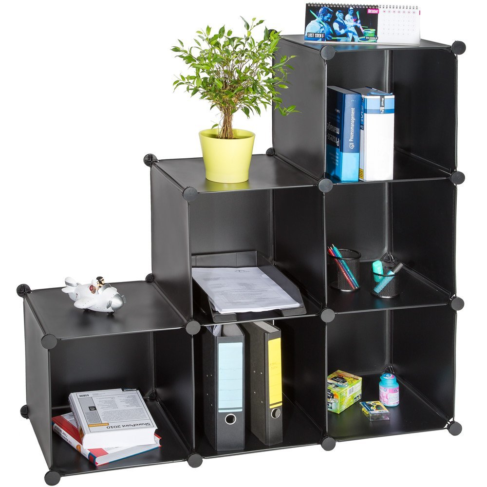 etagere noire metal