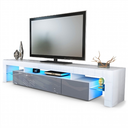meuble tv avec haut parleur integre
