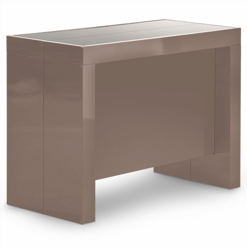 table console verre extensible