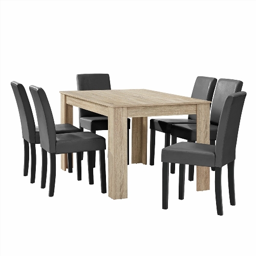table et chaises de salle a manger design